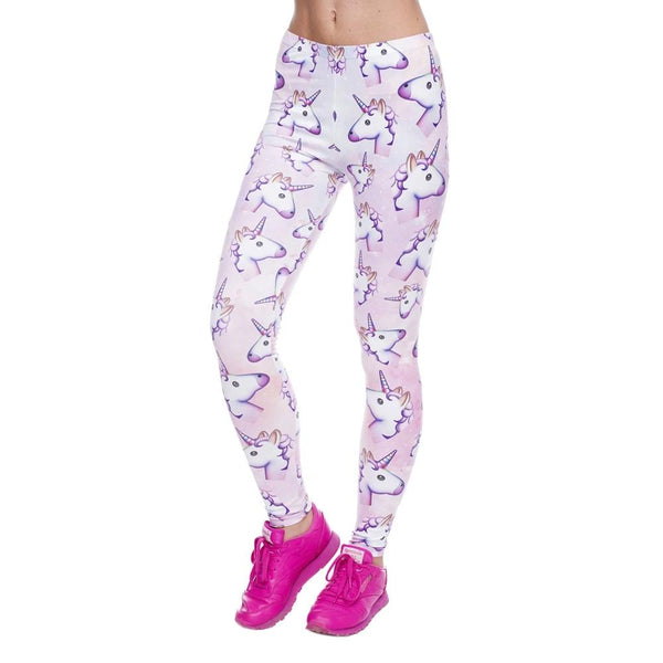 Light Pink Unicorn Leggings